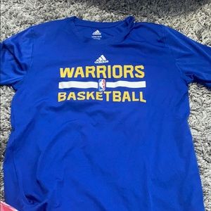 Warriors Basketball adidas shirt